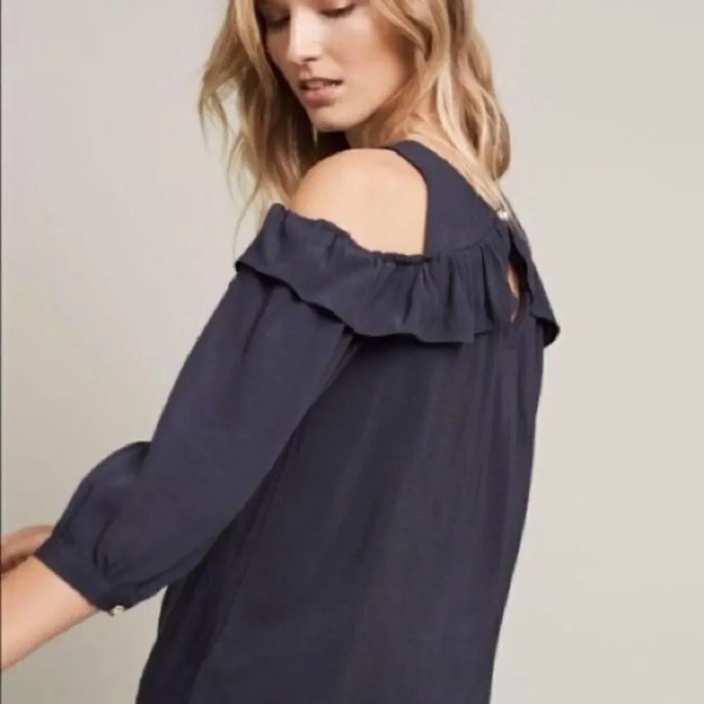MAEVE NAVY BLUE BLOUSE
